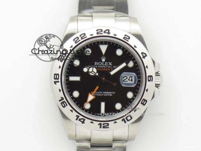 1225 Daytona Newman Sandblasted SS White Black Dial On SS Bracelet A Functional 3522